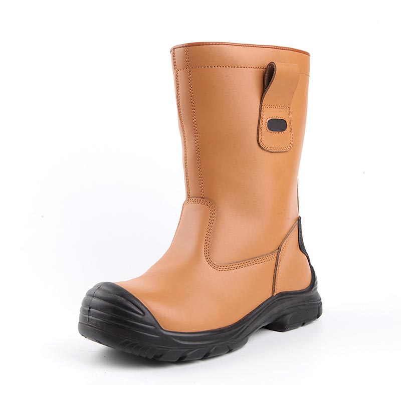 Botas de trabalho de proteção ESD com biqueira de aço de corte alto